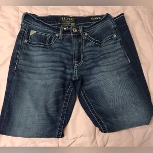 Buckle Salvage men's jeans, sz 31x32, blue